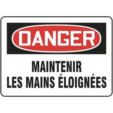 Accuform OSHA DANGER SAFETY SIGN MEN WORKING FRMEQM061XT FRMEQM061XT